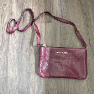 Michael Kors 3 Zipper Pocket Crossbody